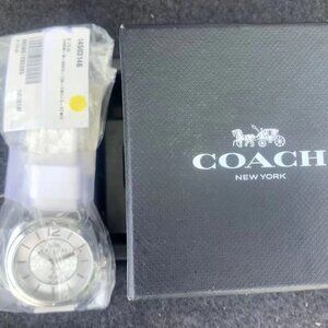 N16 Brand New Coach White Lady Watch with Package Original $178